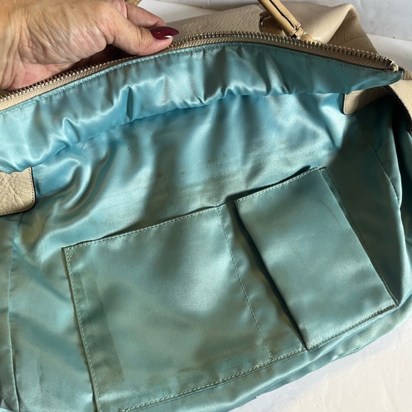 COACH pebbled leather Madison shoulder bag - Picture 9 of 12